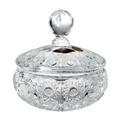 Broušená dóza 500PK 13 cm | Royal Crystal