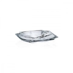 Sklenený tanier, Crystalite Bohemia, METROPOLITAN, 21,5 cm