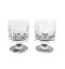 Broušené sklenice na noze, Glamour Crystal, 150 ml, 2 ks