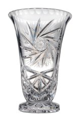 Brúsená váza, Glamour Crystal, 1 ks Brúsená váza, Glamour Crystal, 1 ks