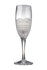 Brúsené poháre na šampanské Glamour Crystal 160 ml - sada 2 kusov