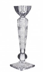 Broušený svícen, Royal Crystal, 30,5 cm