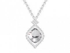 Štrasový náhrdelník Cassiopeia s českým křišťálem Preciosa - krystal