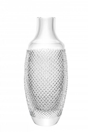 Křišťálová váza, BRIGHT STONES, Gold Crystal, 33 cm