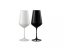 Black & White poháre na víno, Crystalex, SANDRA, 450 ml, 2 ks