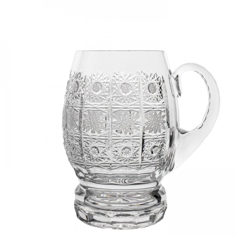Broušená pivní sklenice, Royal Crystal, 700 ml