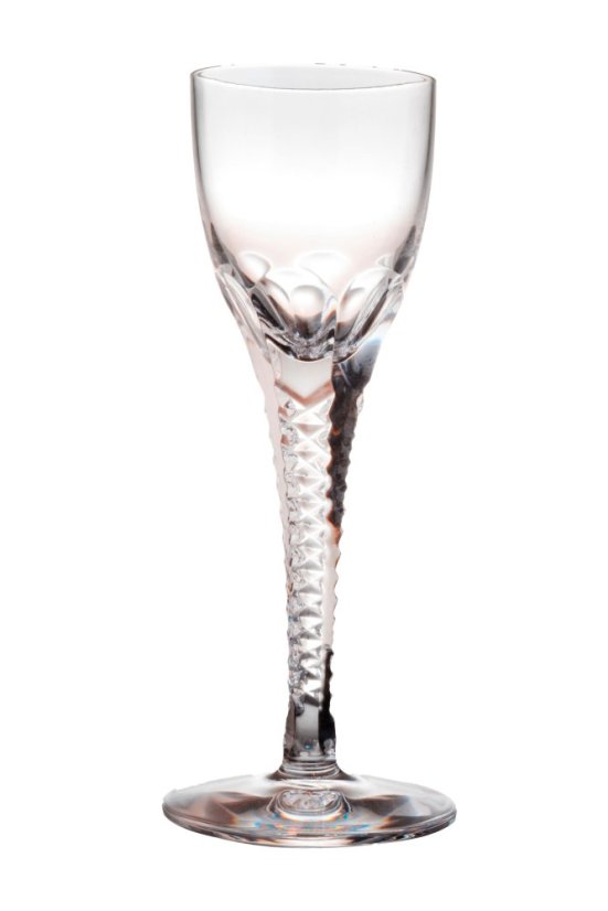 Broušená sklenice na likér 60 ml, Glamour Crystal, 6 ks