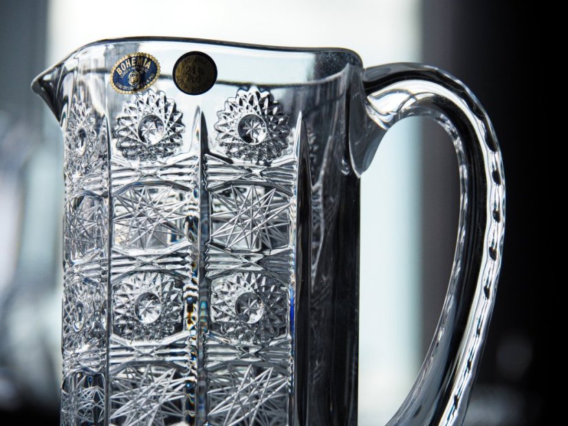 Skleněný džbán na vodu, Royal Crystal, 1,1 L