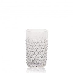 Sklenice, Jílek Glassworks, HOBNAIL, Křišťál, 250 ml, 6 ks