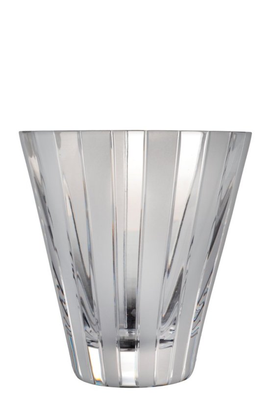 Broušené sklenice na nealko s pruhy 340 ml, Glamour Crystal, 2 ks