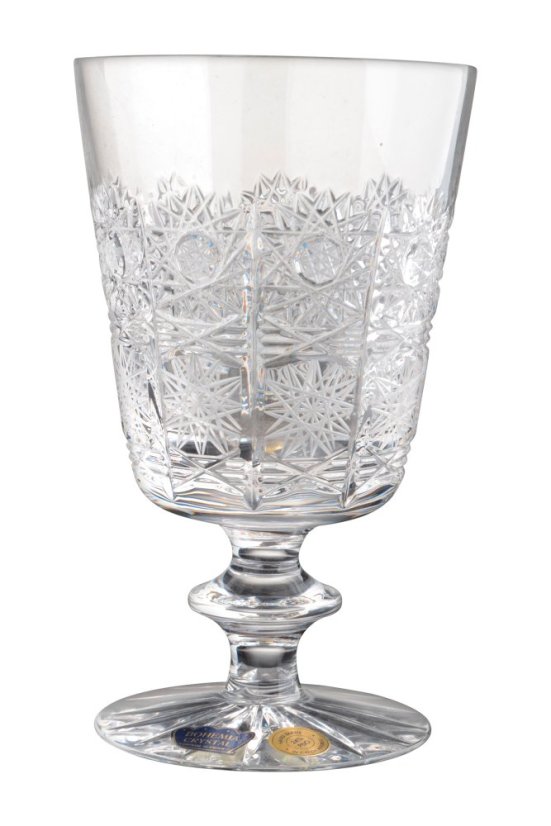 Broušený pohár, Glamour Crystal, 220 ml, 2 ks