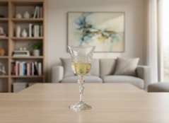 Brúsené poháre na víno, Laura, Royal Crystal, 170 ml, 6 ks