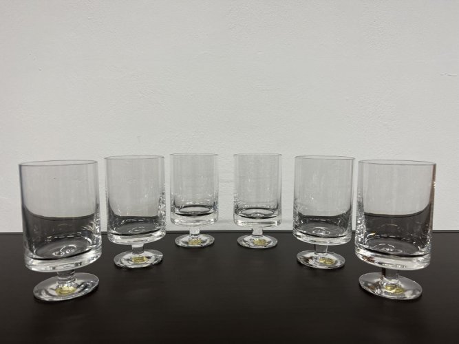 Set sklenic na noze, Glamour Crystal, 330 ml, 6ks