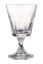 Sklenice na noze, Glamour Crystal, 170 ml, 2 ks