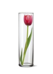 Sklenená váza Drum II. Simax, 28 cm