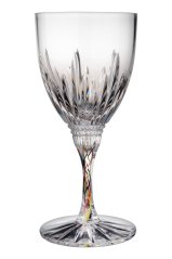 Broušená sklenice na víno 220 ml, Glamour Crystal, 2 ks