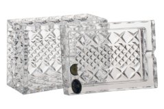 Dóza na cigarety, Crystal Bohemia, 7,5 cm