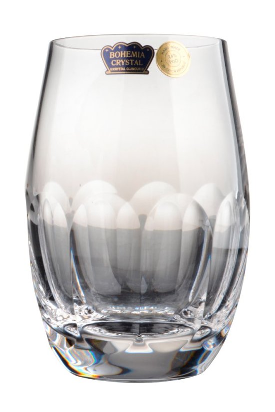 Broušená sklenice, Glamour Crystal, 130 ml, 2 ks