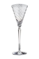Broušená sklenice na víno, Glamour Crystal, 150 ml