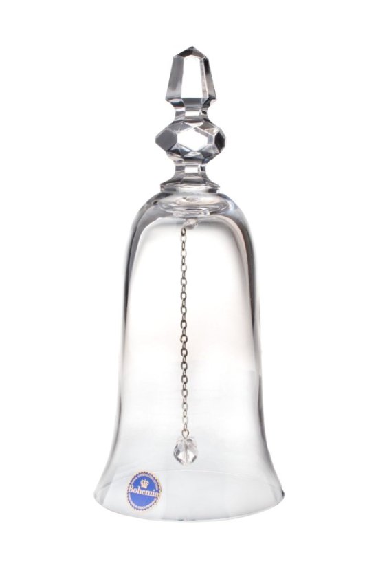 Hladký krištáľový zvonček 16 cm | Royal Crystal