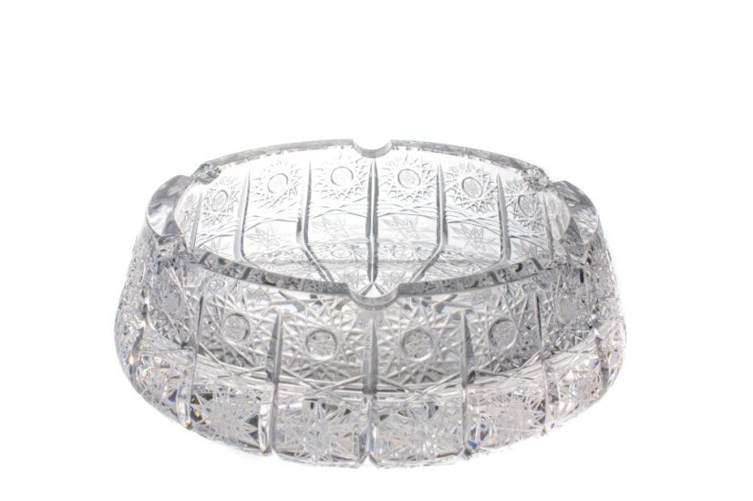 Brúsený popolník Royal Crystal