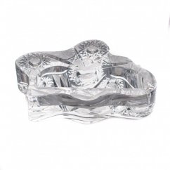 Broušený vizitkovník, Royal Crystal, 14,5 cm