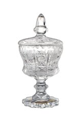 Broušená dóza na noze 18 cm | Royal Crystal Broušená dóza na noze 18 cm | Royal Crystal