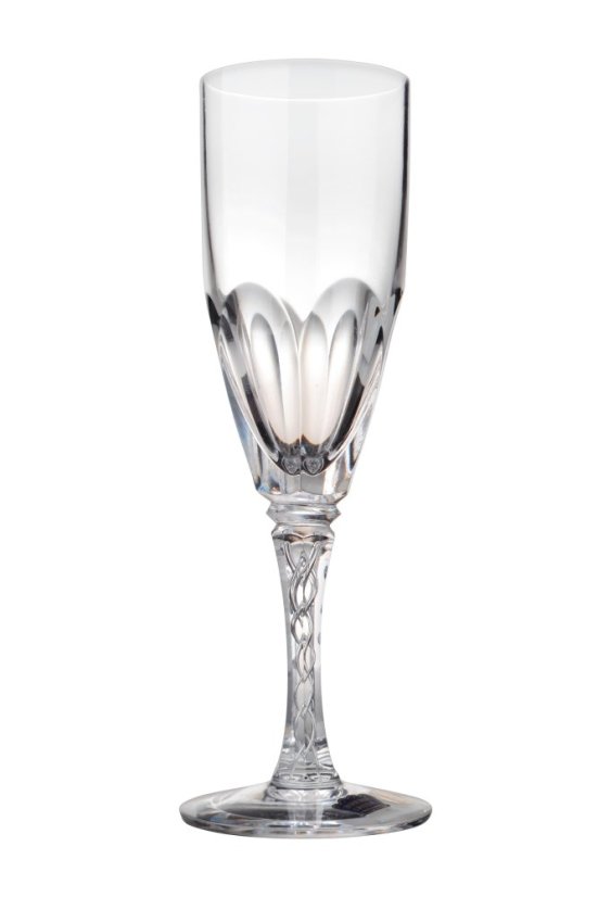 Broušená sklenice 160 ml, Glamour Crystal, 2 ks