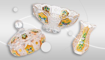 Ručně broušené sklo - originalita, elegance