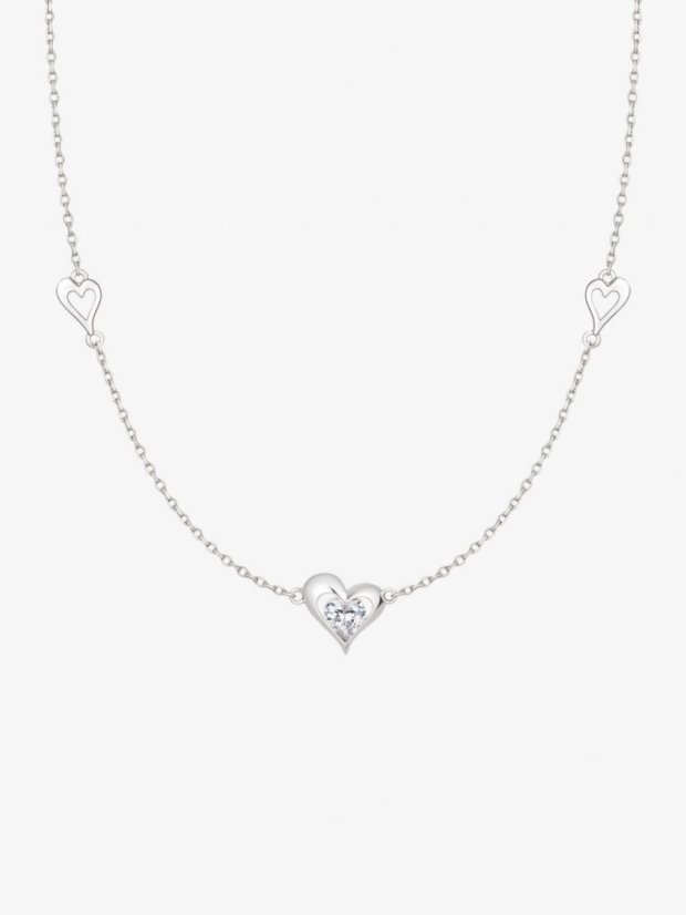 Stříbrné srdce Clarity – decentní šperk s hlubokým významem Stříbrné srdce Clarity – decentní šperk s hlubokým významem