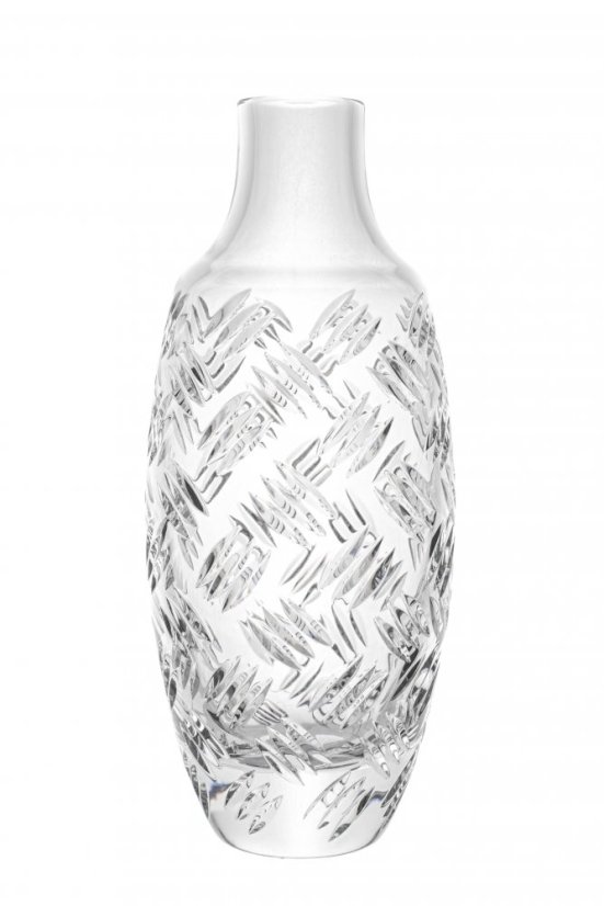 Křišťálová váza, INDUSTRY, Gold Crystal, 33 cm