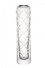 Křišťálová váza, STARS, Gold Crystal, 30,5 cm
