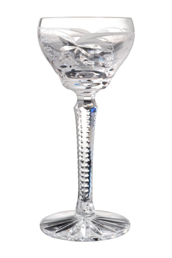 Brúsený pohár na likér 50 ml, Glamour Crystal, 2 ks
