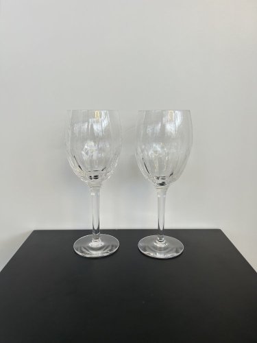 Broušené sklenice na víno, Glamour Crystal, 200 ml, 2 ks