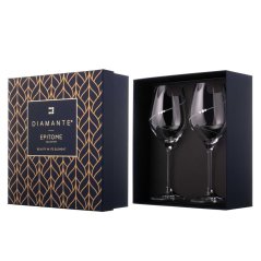 Sklenice na červené víno, Swarovski, 360 ml, 2 ks
