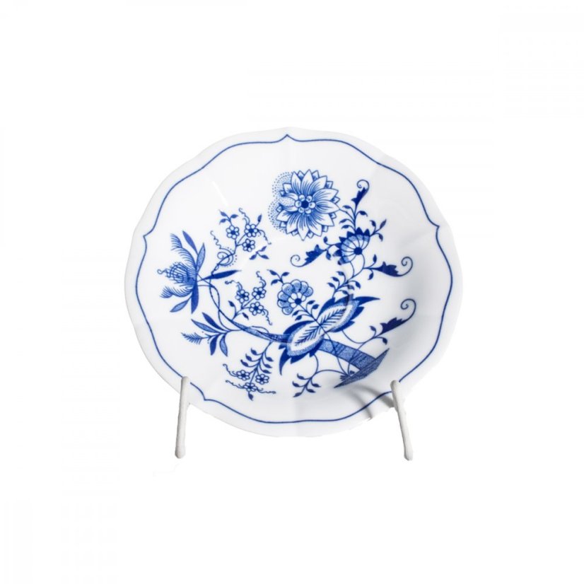 Podšálek zrcadlový, Český porcelán Dubí, CIBULÁK, 15,5 cm