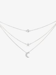 Stříbrný náhrdelník, Moon Star, Preciosa
