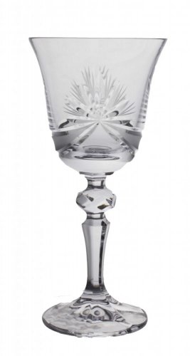 Broušené sklenice na víno, Royal Crystal, 170 ml