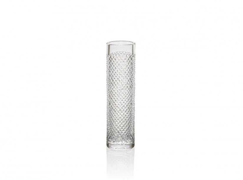 Křišťálová váza, BRIGHT STONES, Gold Crystal, 36 cm
