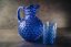 Sklenice Hobnail 250 ml – Jílek Glassworks, světle modrá