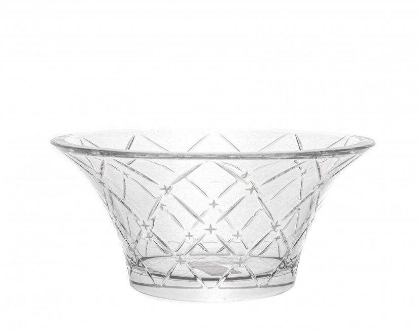 Křišťálová mísa, STARS, Gold Crystal, 20,5 cm