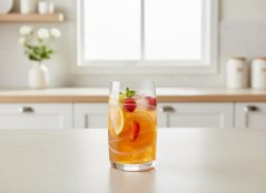 Poháre na nealkoholické nápoje s brúsenou výzdobou, Gold Crystal, IDEAL, 250 ml, 6 ks