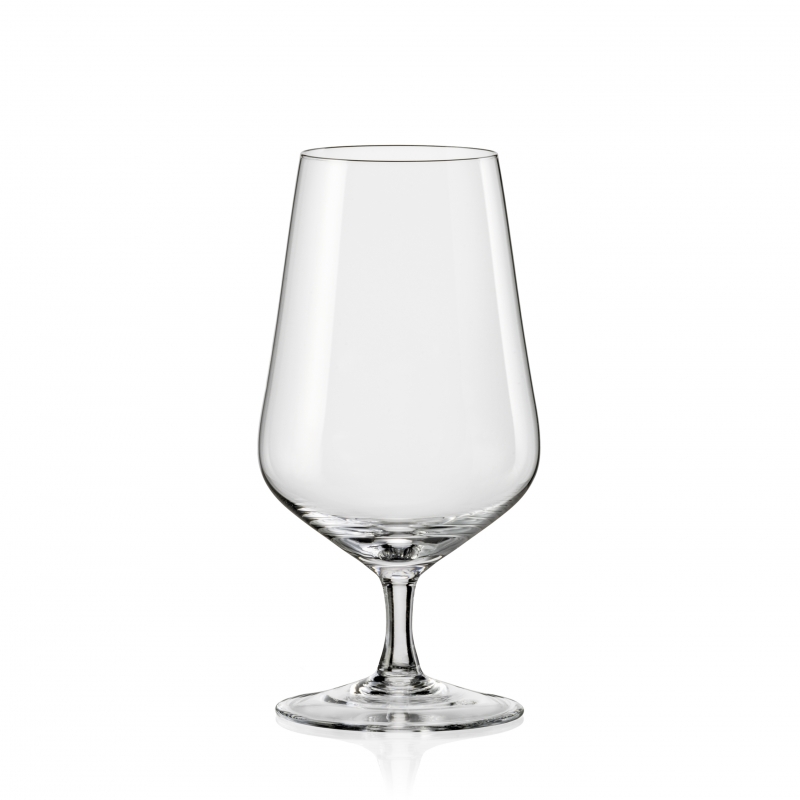 Sklenice na pivo, Crystalex, SANDRA, 380 ml, 6 ks