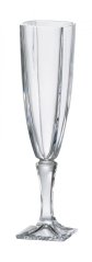 Sklenice AREZZO 140 ml na šampaňské | Crystalite Bohemia 