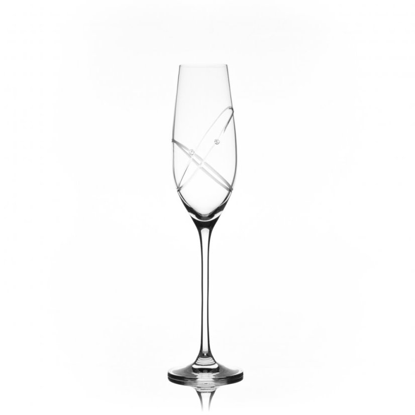 Sklenice na šampaňské, SWAROWSKI, 200 ml (2 ks)