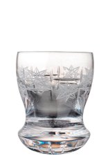 Broušená sklenice na destilát 60 ml, Glamour Crystal, 2 ks
