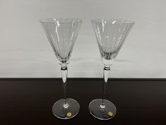 Set vysokých sklenic na šampaňské, Glamour Crystal, 250ml , 2 ks , II.jakost