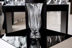 skleněná váza, FMF Bohemia, 35 cm