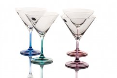 Sklenice na martini/koktejl, Crystalex, SPECTRUM, 290 ml (4 ks)